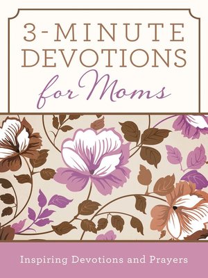 cover image of 3-Minute Devotions for Moms